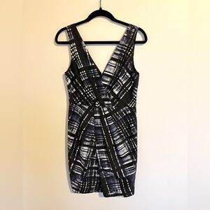 Banana Republic sleeveless surplice v-neck dress